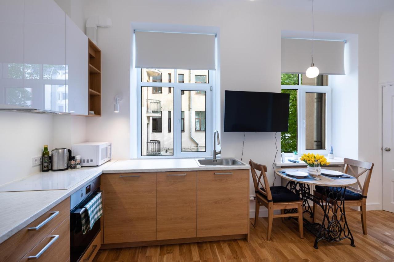 Brivibas House Design Apartments In City Center Riga Dış mekan fotoğraf